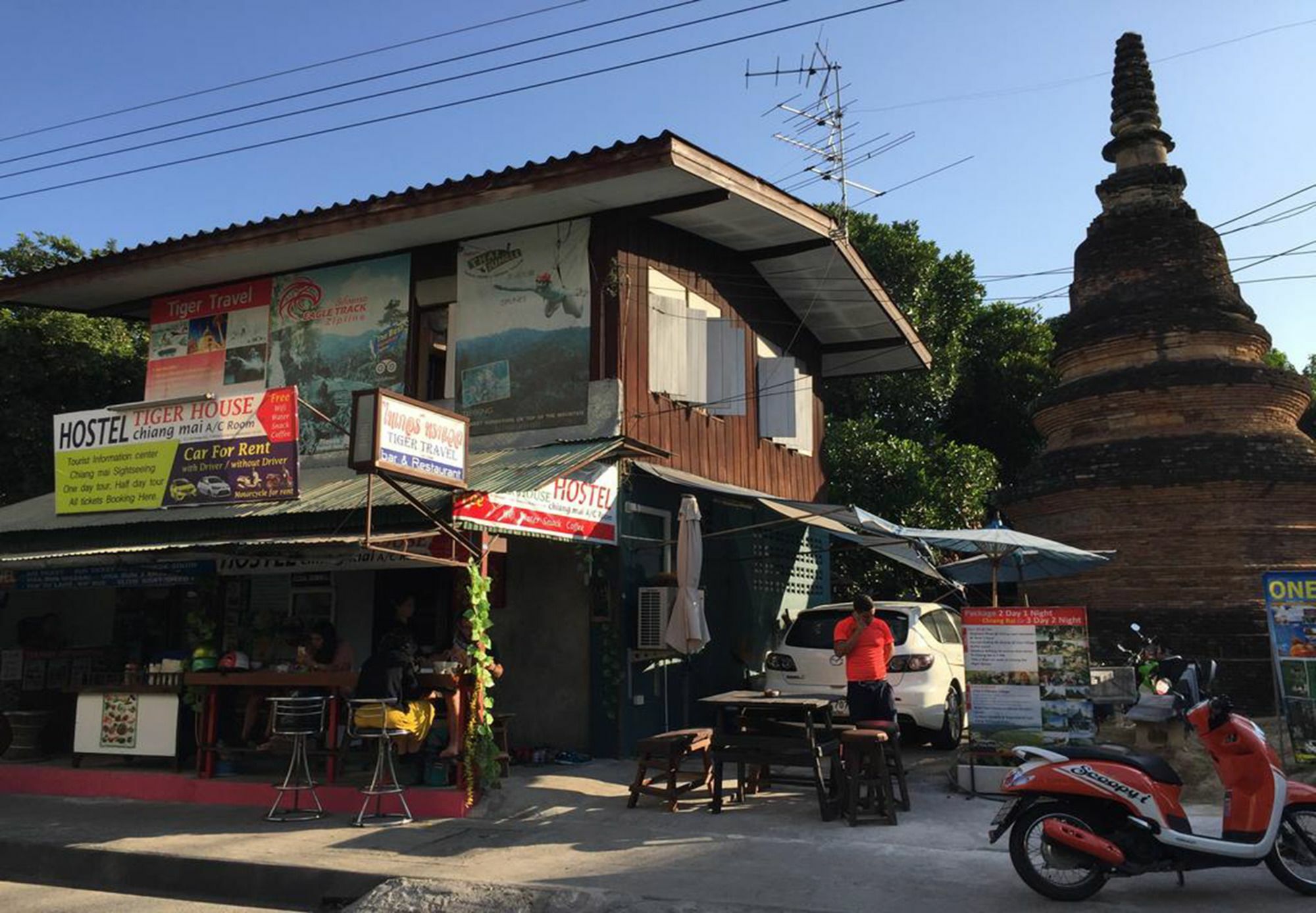 Tiger House Hostel (Adults Only) Chiang Mai Exterior photo